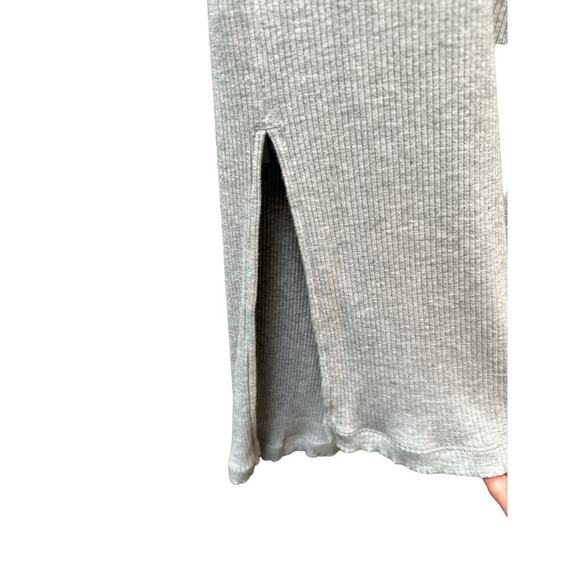 UNIQUELY Lorna Jane Women's Criss Cross Ribbed Soft Open Back Shirt Size XL Gray - Picture 7 of 10